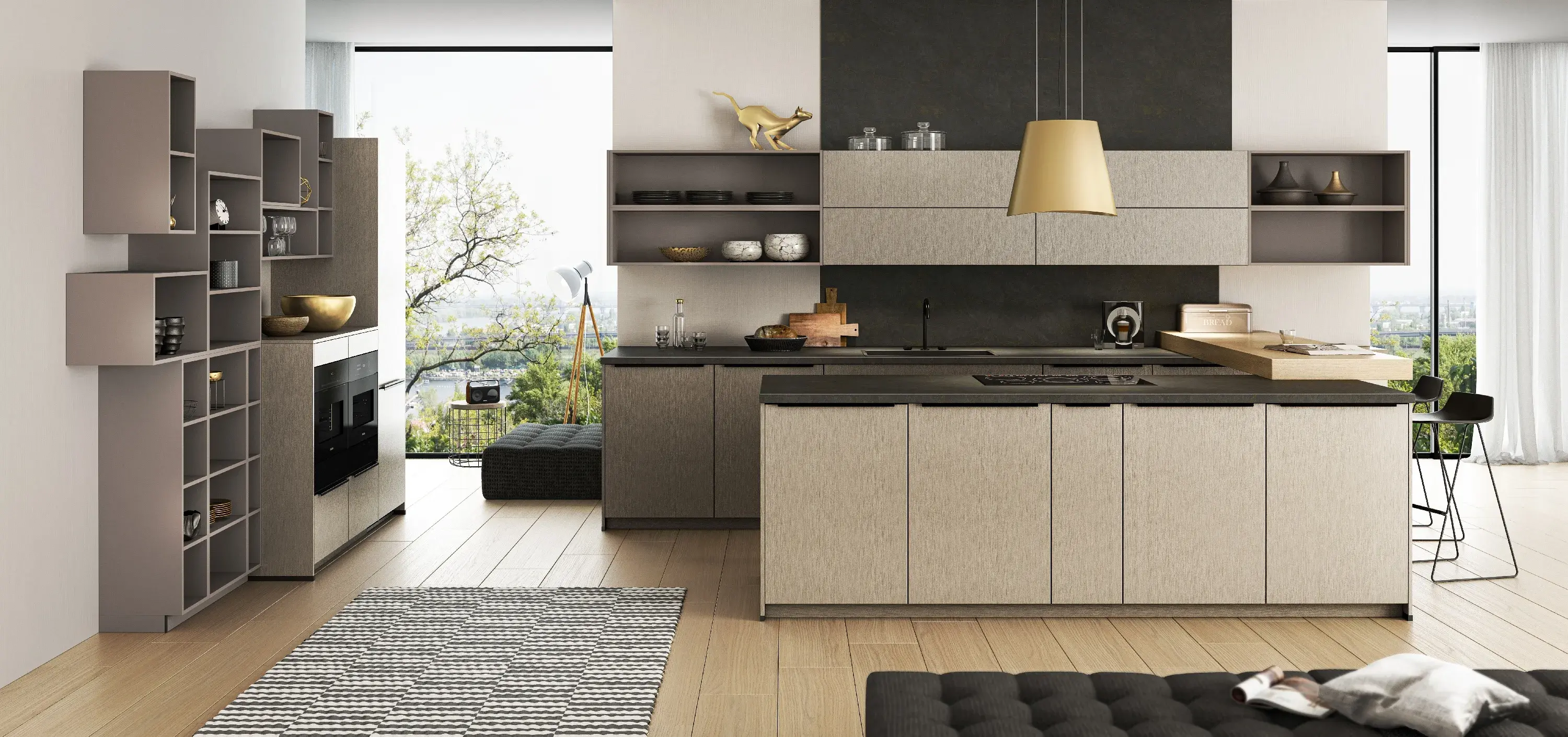 Artego Küche INOX Light Brushed